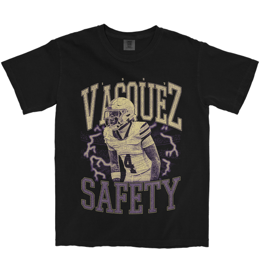 IZZY VASQUEZ VINTAGE BLACK TEE