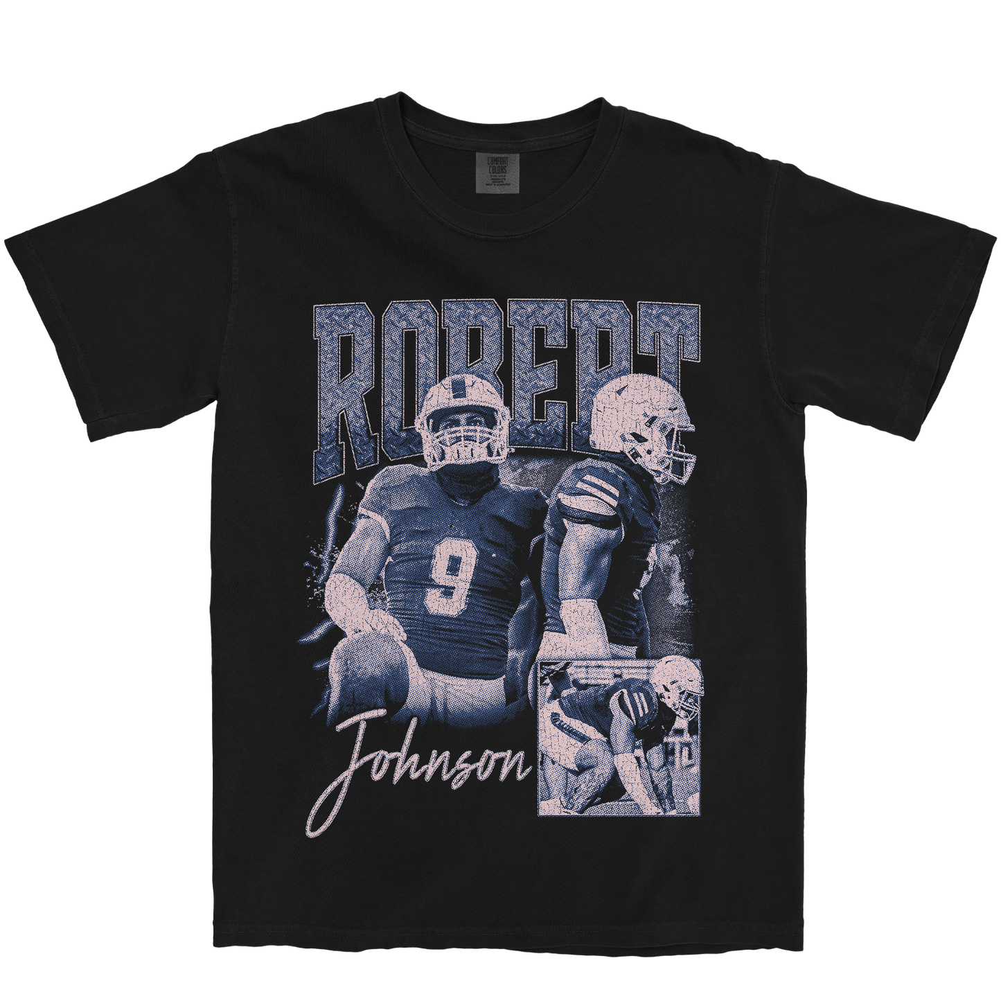 ROBERT JOHNSON GRAPHIC BLACK TEE