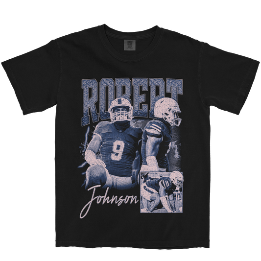 ROBERT JOHNSON GRAPHIC BLACK TEE