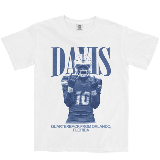 TY'RAY DAVIS VINTAGE WHITE TEE