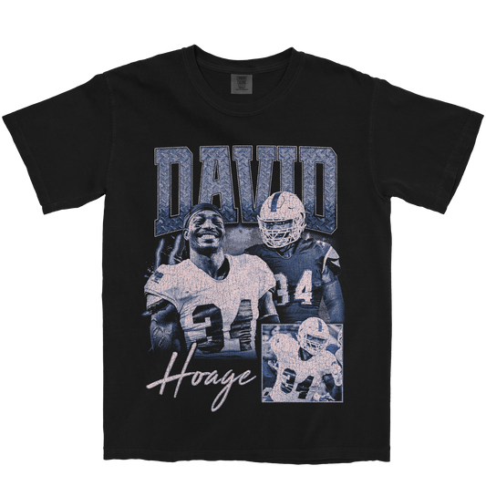 DAVID HOAGE GRAPHIC BLACK TEE
