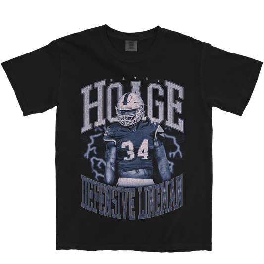 DAVID HOAGE VINTAGE BLACK TEE