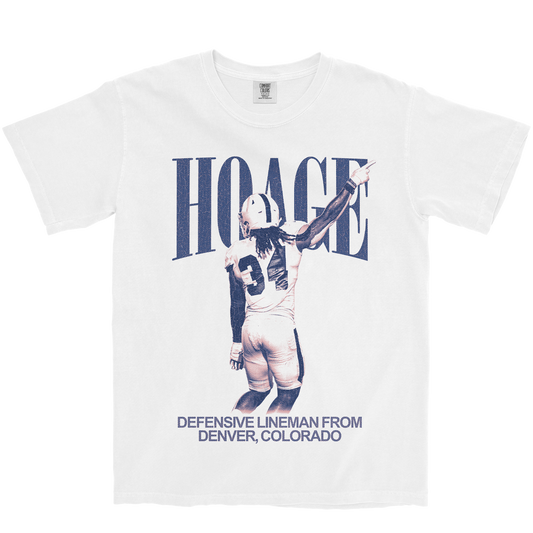 DAVID HOAGE VINTAGE WHITE TEE