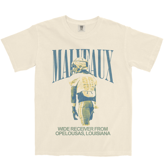 ZACKEUS MALVEAUX VINTAGE IVORY TEE
