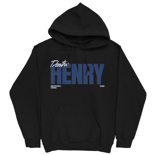 DONTRE HENRY CLASSIC BLACK HOODIE