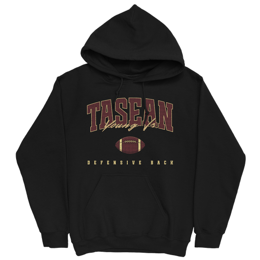 TASEAN YOUNG JR. FOOTBALL BLACK HOODIE