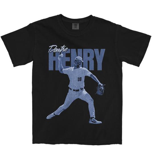 DONTRE HENRY PITCHER BLACK TEE