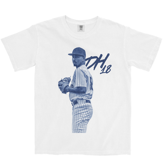 DONTRE HENRY VINTAGE WHITE TEE