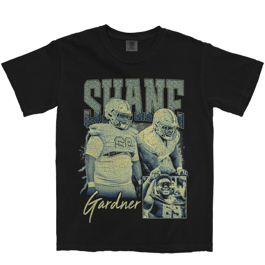 SHANE GARDNER GRAPHIC BLACK TEE