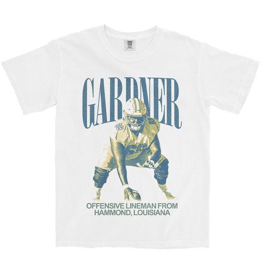 SHANE GARDNER VINTAGE WHITE TEE