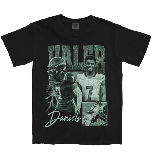 KALEB DANIELS GRAPHIC BLACK TEE