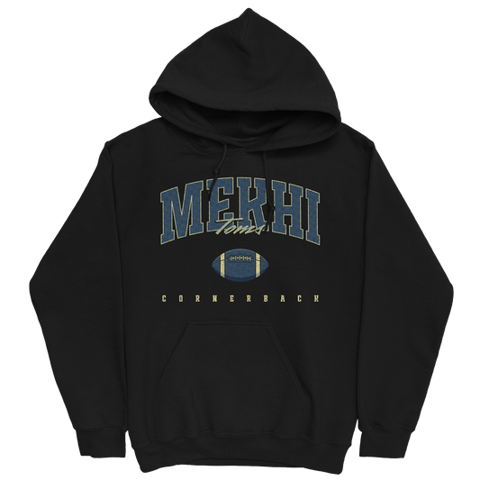 MEKHI TOMS FOOTBALL BLACK HOODIE