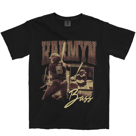KARMYN BASS GRAPHIC BLACK TEE