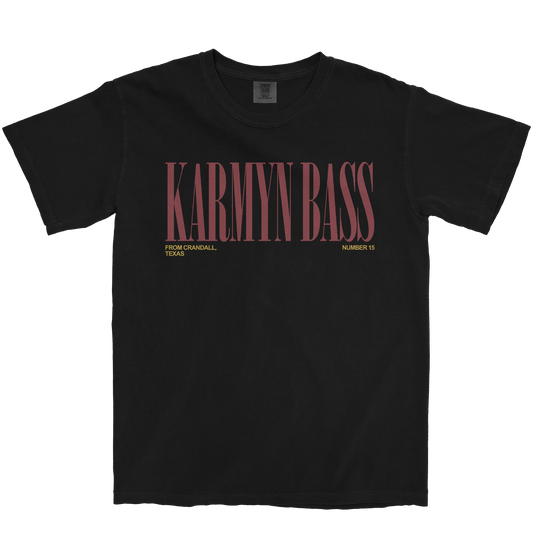 KARMYN BASS CLASSIC BLACK TEE