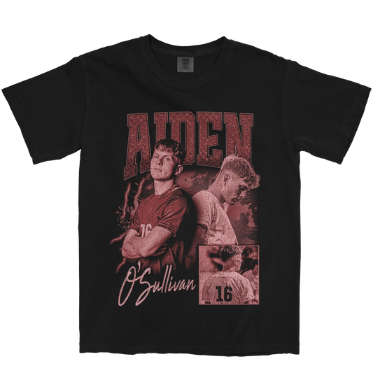 AIDEN O'SULLIVAN GRAPHIC BLACK TEE