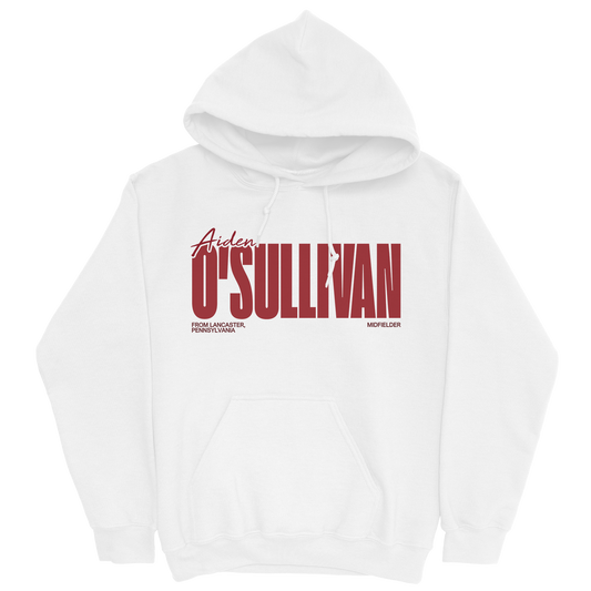 AIDEN O'SULLIVAN CLASSIC WHITE HOODIE