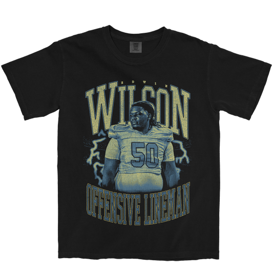 EDWIN WILSON VINTAGE BLACK TEE