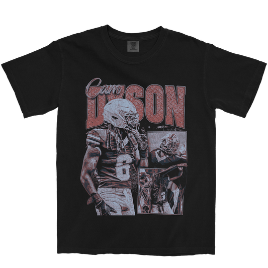 CAM DYSON GRAPHIC BLACK TEE