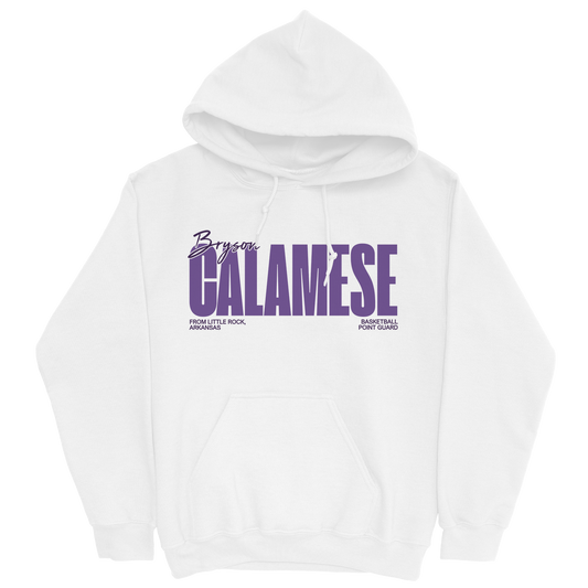 BRYSON CALAMESE CLASSIC WHITE HOODIE