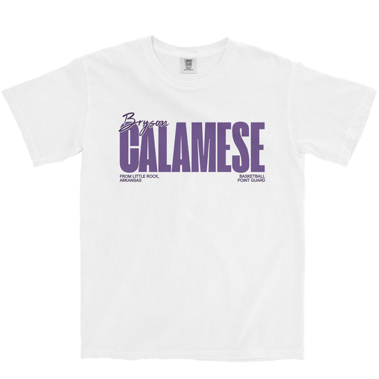BRYSON CALAMESE CLASSIC WHITE TEE