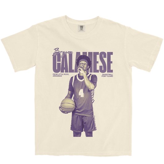 BRYSON CALAMESE VINTAGE IVORY TEE