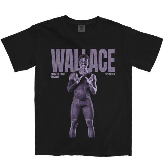 JEREMIAH WALLACE VINTAGE BLACK TEE