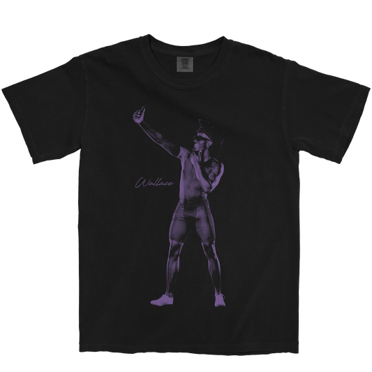 JEREMIAH WALLACE SIGNATURE BLACK TEE