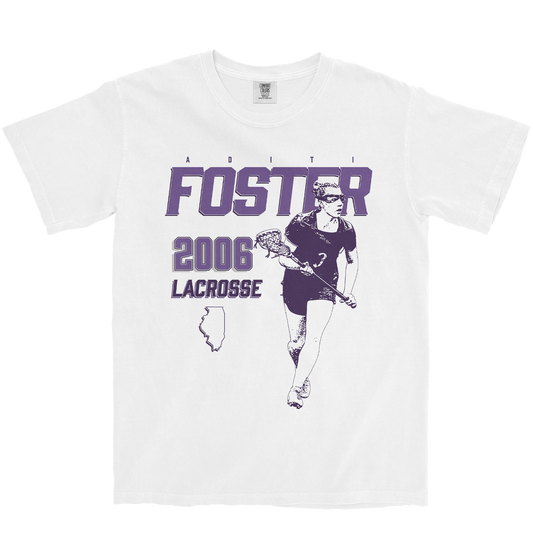 ADITI FOSTER "2006" WHITE TEE