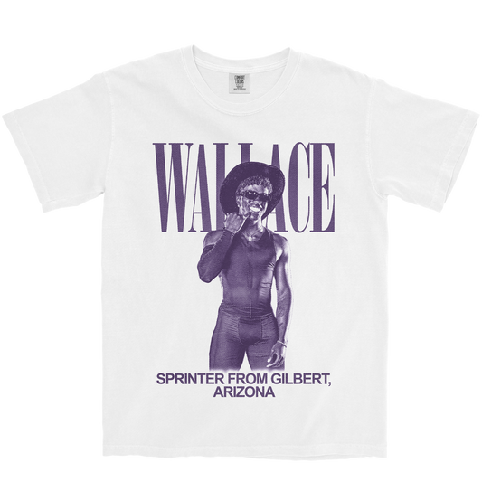 JEREMIAH WALLACE VINTAGE WHITE TEE