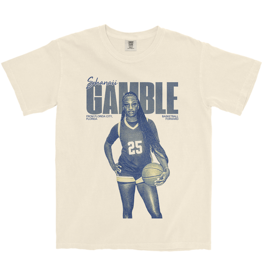 SHANAII GAMBLE VINTAGE IVORY TEE