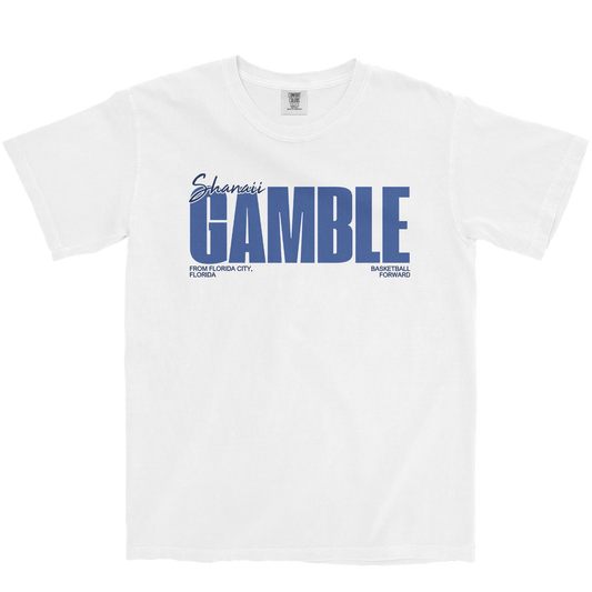 SHANAII GAMBLE CLASSIC WHITE TEE