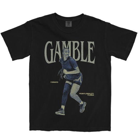 SHANAII GAMBLE VINTAGE BLACK TEE