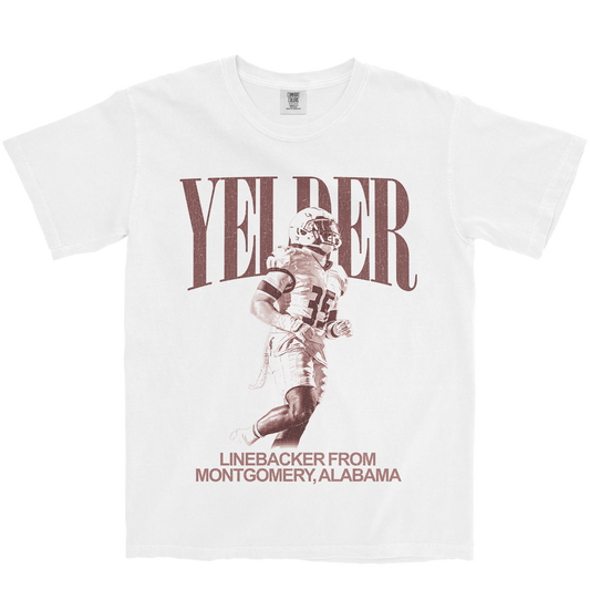 AUSTIN YELDER VINTAGE WHITE TEE