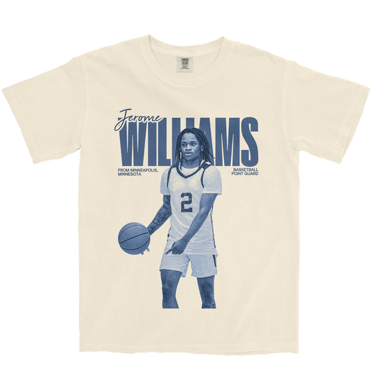 JEROME WILLIAMS VINTAGE IVORY TEE