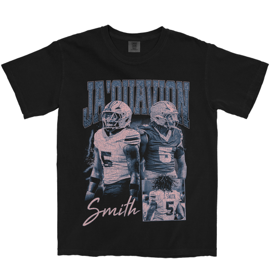 JA'QUAVION SMITH GRAPHIC BLACK TEE