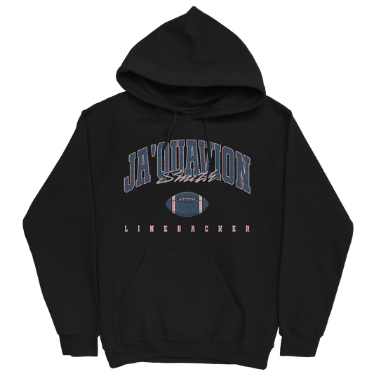 JA'QUAVION SMITH FOOTBALL BLACK HOODIE