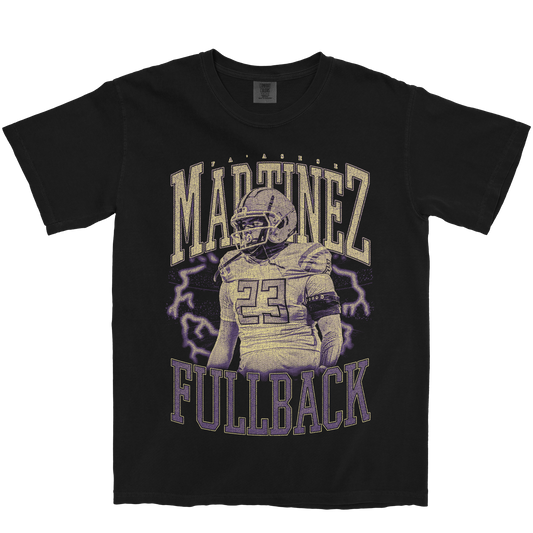 FA'ASESE MARTINEZ VINTAGE BLACK TEE