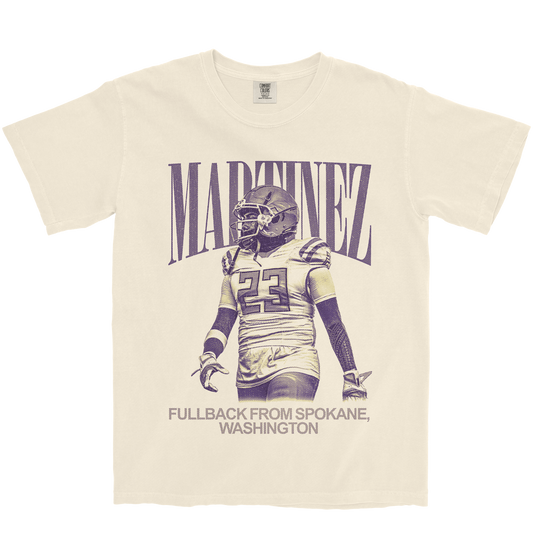 FA'ASESE MARTINEZ VINTAGE IVORY TEE