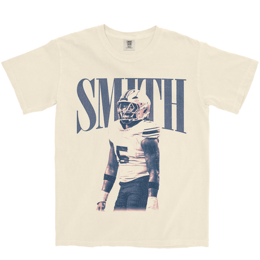JA'QUAVION SMITH VINTAGE IVORY TEE