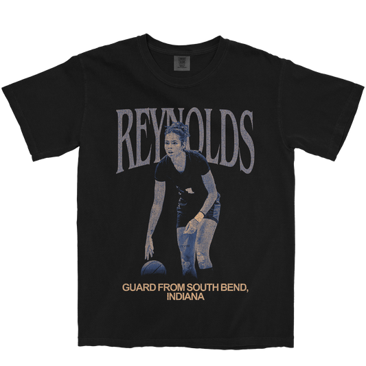 AMIYAH REYNOLDS VINTAGE BLACK TEE