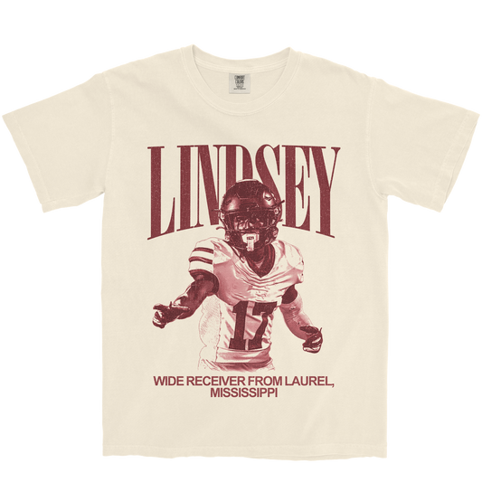 MARLON LINDSEY JR. VINTAGE IVORY TEE