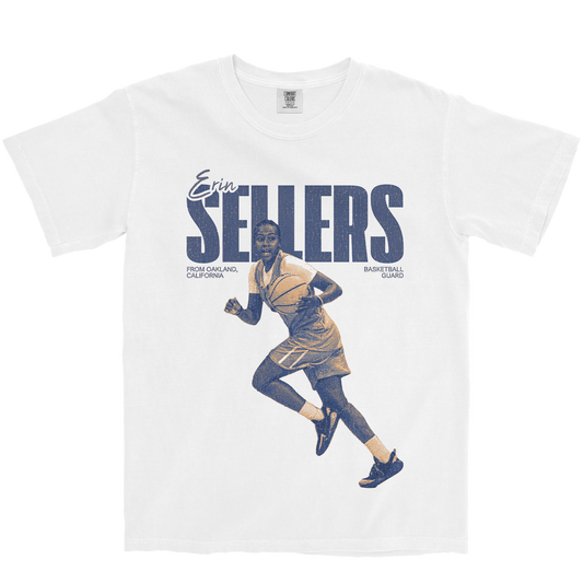 ERIN SELLERS VINTAGE WHITE TEE