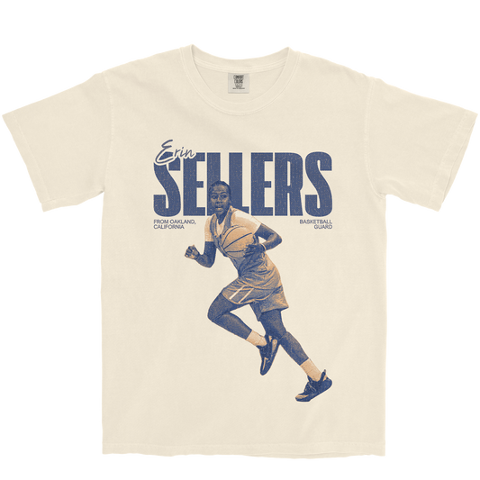 ERIN SELLERS VINTAGE IVORY TEE