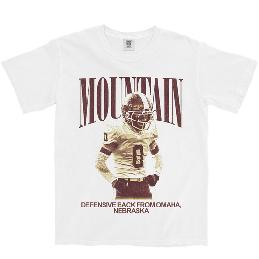 KEGAN MOUNTAIN VINTAGE WHITE TEE
