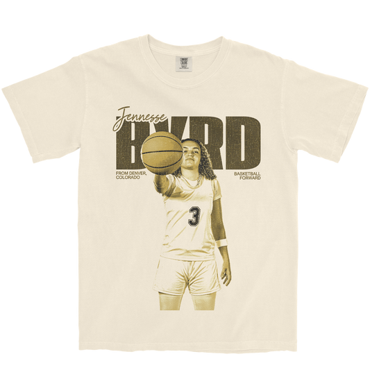 JENNESSE BYRD VINTAGE IVORY TEE