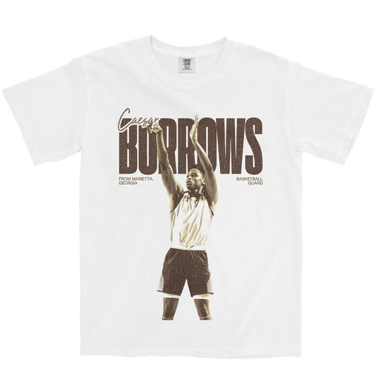 CAESAR BURROWS VINTAGE WHITE TEE