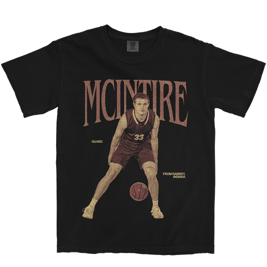 LOGAN MCINTIRE VINTAGE BLACK TEE