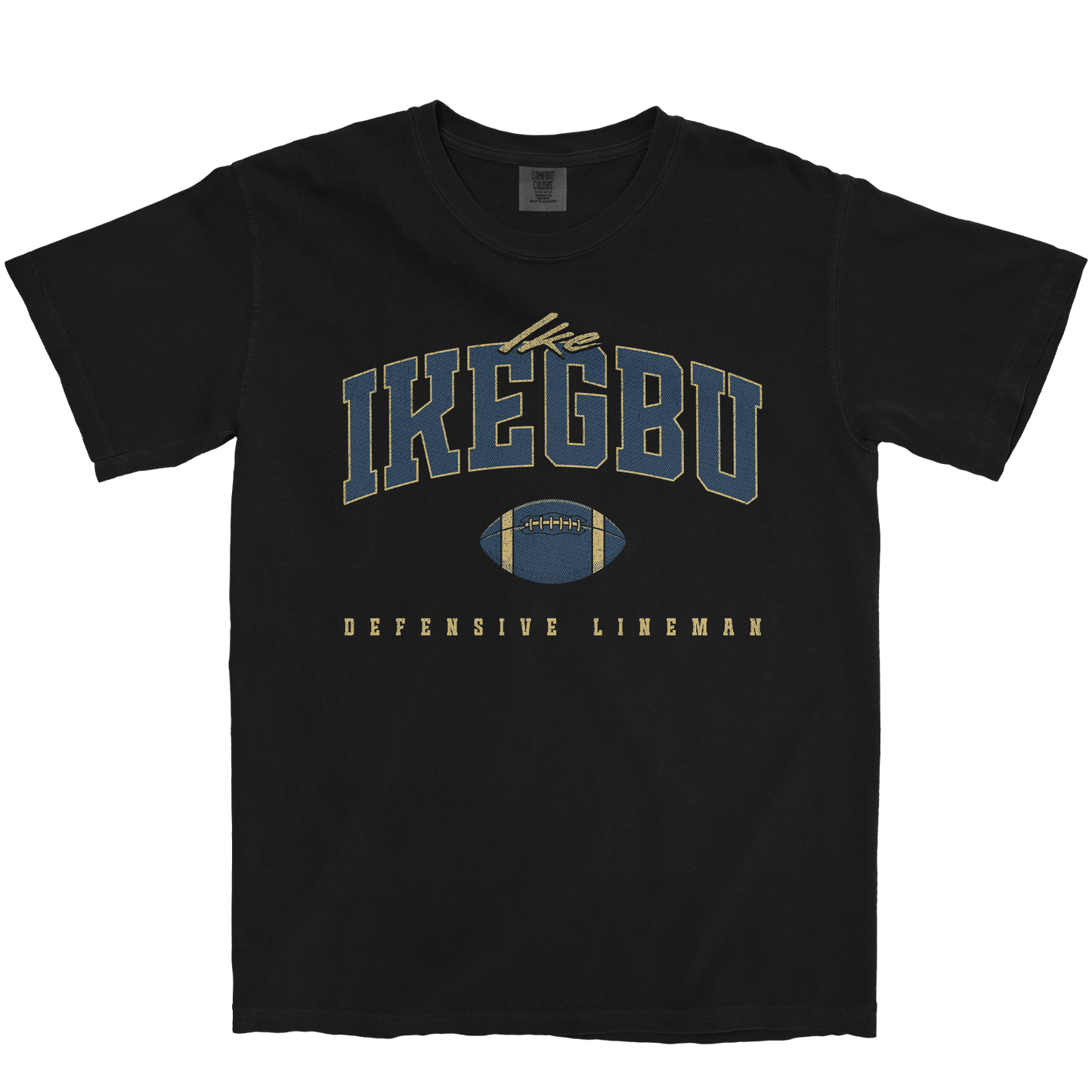 IKE IKEGBU FOOTBALL BLACK TEE