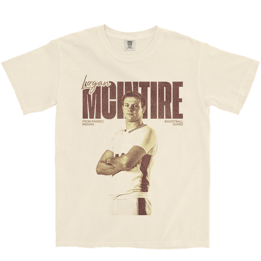 LOGAN MCINTIRE VINTAGE IVORY TEE