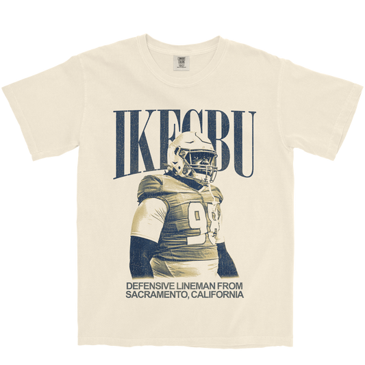 IKE IKEGBU VINTAGE IVORY TEE